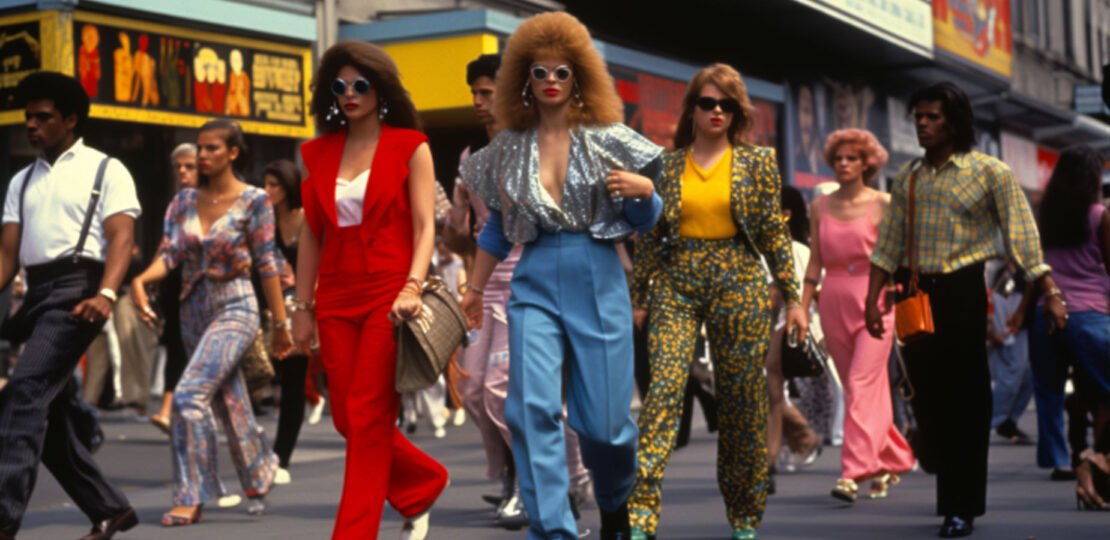 Electric and Eclectic: A Flashback to the Unforgettable 80s American Fashion Scene!